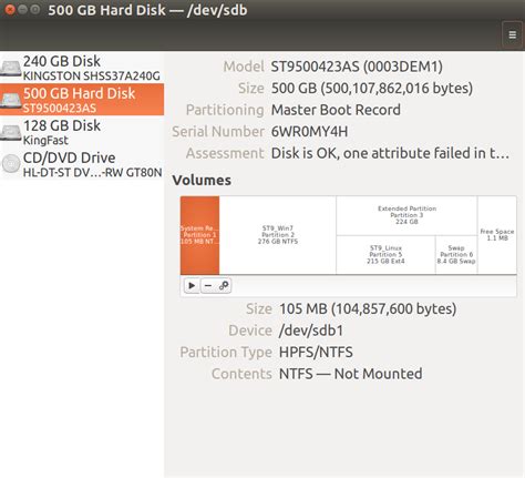 linux check smart status